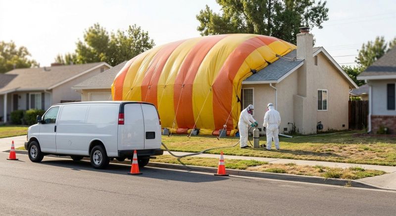 Termite Tenting in Clarksville, TN